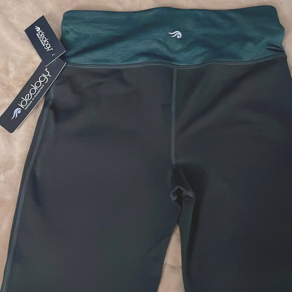 Ideology Yoga Pants XS Deep Pine Mid Rise Full Len